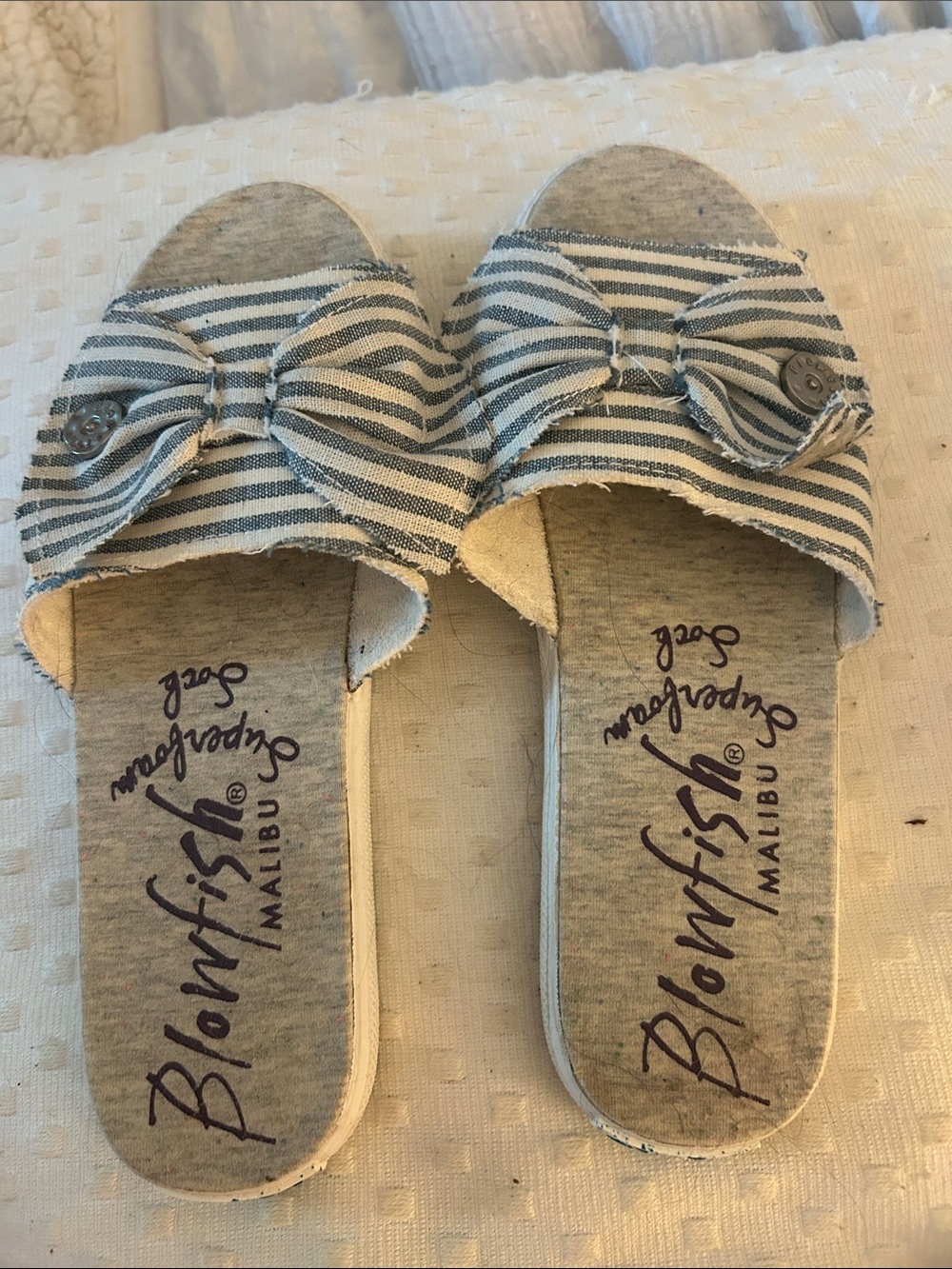 Blowfish Malibu Felina Superfoam Sock Slides - Size 6.5M